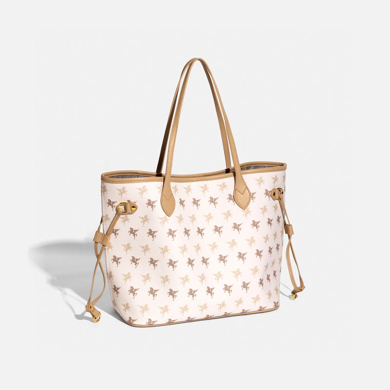 女托特包印花单肩包子母手提包