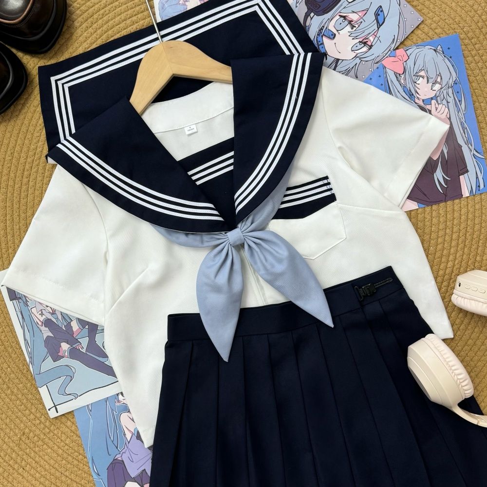 【反派不中二】新白三本正统JK青春原创水手服少女制服校供感学生