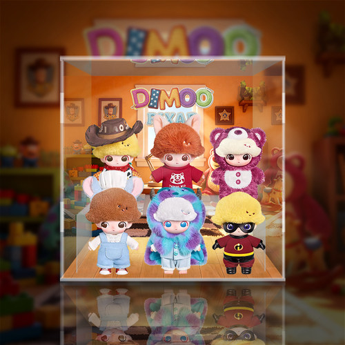 移不动 泡泡玛特 DIMOO 玩具总动员 皮克斯 PIXAR联名 潮玩展示盒