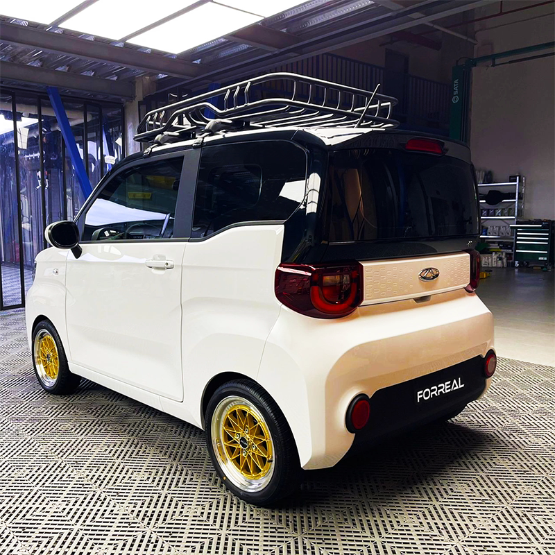 奇瑞qq新能源车顶行李框专用行李架超薄扁平车载旅行箱汽车改装横