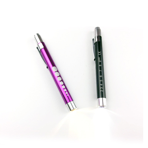 LED黄光白光瞳孔笔灯 医生可用口腔耳鼻喉眼科迷你便携式手电筒