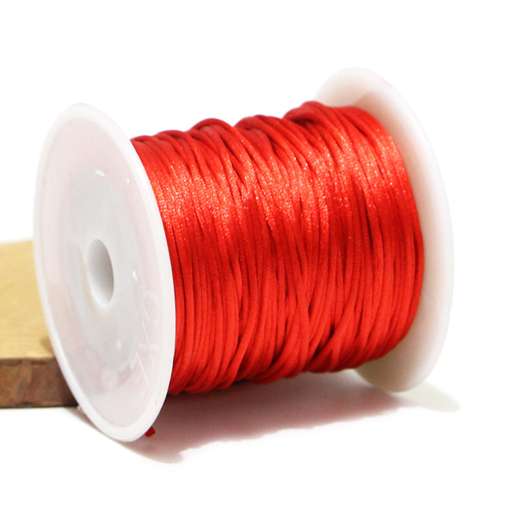 CHINESE KNOT NO. 7 LINE NATAL YEAR TRANSFER RED ROPE MATERIAL BRAIDED CORD DIY BRACELET LANYARD XIAO ZHAN THE SAME HAND ROPE