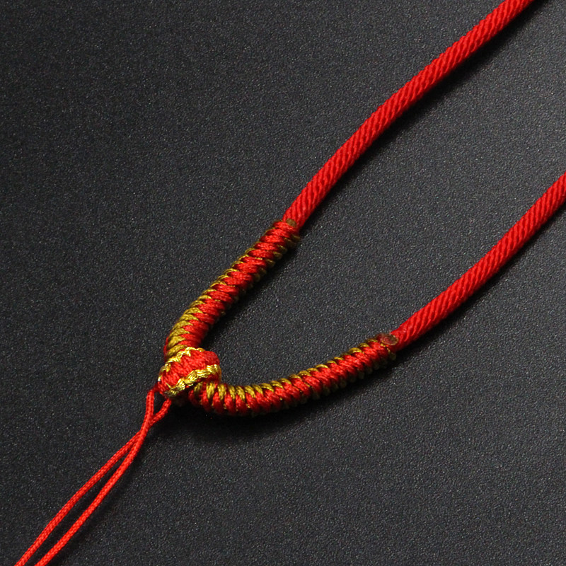 MENS AND WOMENS JADE PENDANT LANYARD HIGH-GRADE NECKLACE ROPE JADE JADE JADE PEACE BUCKLE LITERARY PLAY LANYARD PENDANT ROPE HALTERNECK