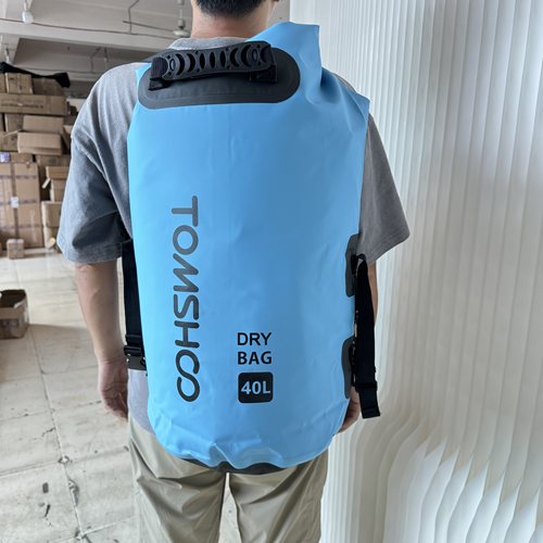 40L大容量双肩防水卷边包