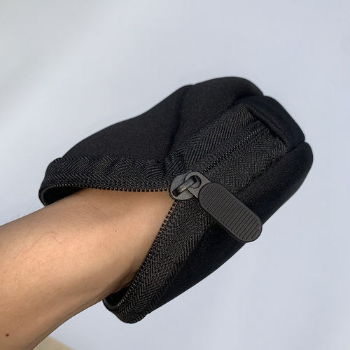 圆形弹性软包拉链零钱包