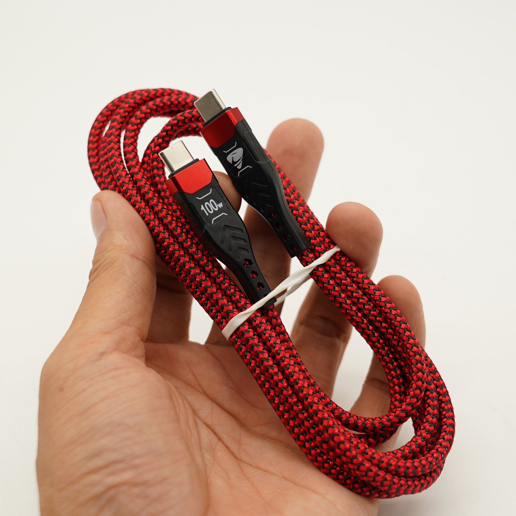 100W2米加长线PD充电线 Type-c对Type-c大功率快充线笔记本手机Switch游戏机尼龙快充线
