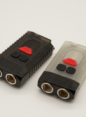 出美亚迷你LED可充电EDC手电筒 1000流明超亮防水战术袖珍手电