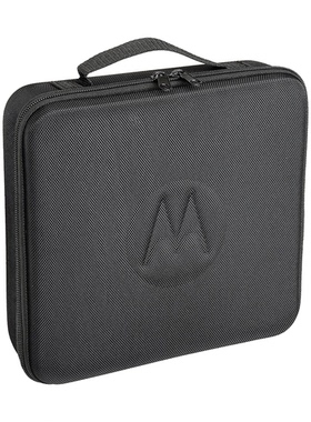 耳机对讲机收纳包 大容量数码配件保护方形拉链包 露营装备硬壳包