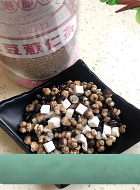 麸子炒赤小豆薏米芡实茯苓茶独立包泡水熬粥打豆浆生吃500克散