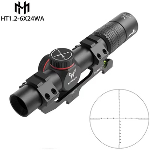 进军 HT1.2-6X24 速瞄 软弹模型摆件 高清镀膜 挂墙弹弓玩具备件