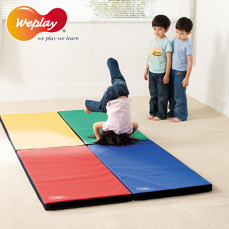 台湾WEPLAY 室内瑜伽体操爬行运动垫 幼儿运动早教具感统训练器材