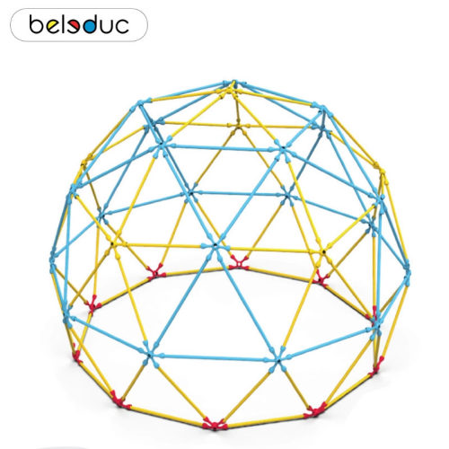 贝乐多beleduc 创意竹筷 创意思维空间建构 幼儿拼装建筑积木玩具