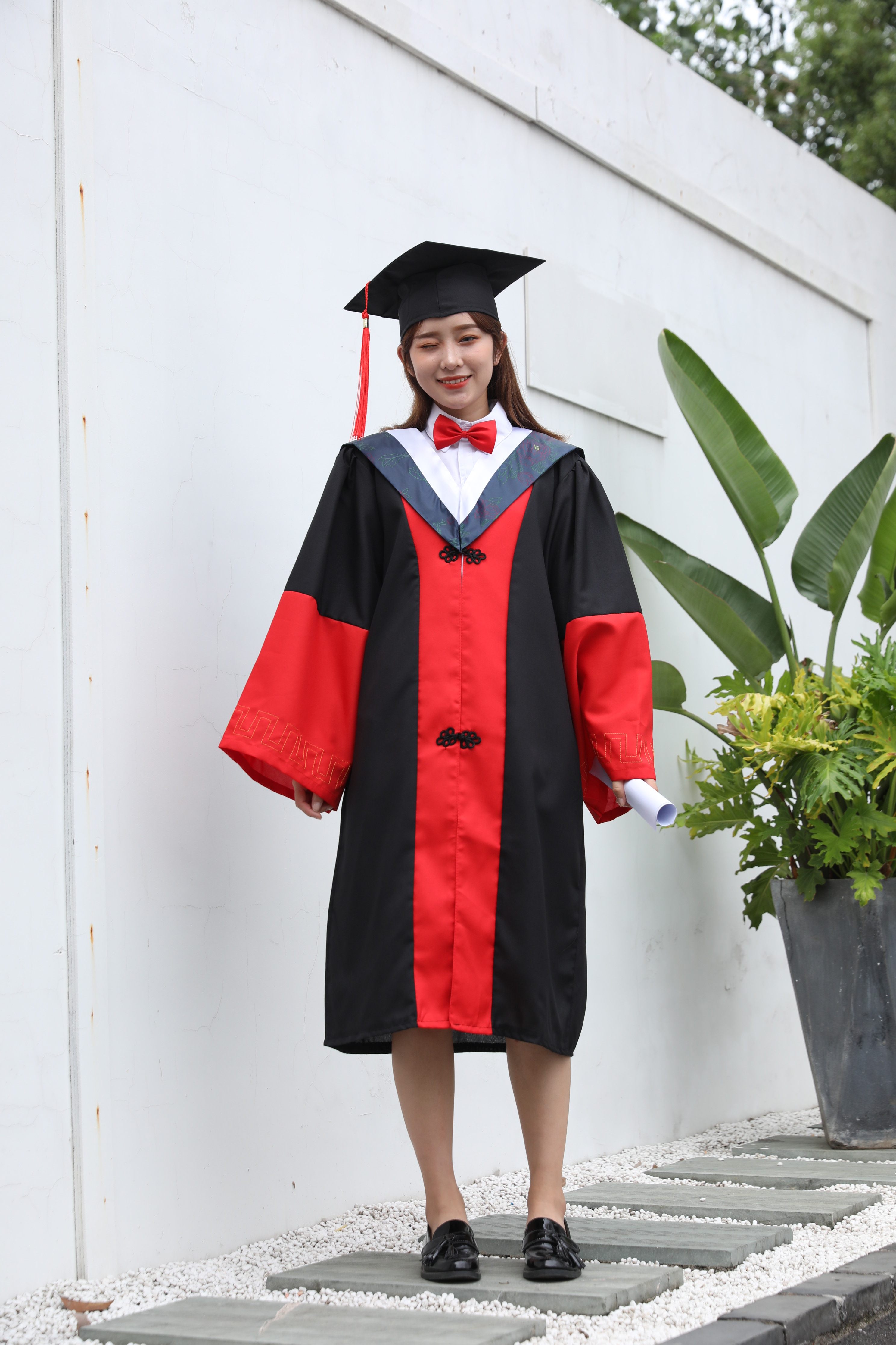 博士服学位服订做定制文理工科学士服硕士服大学生毕业礼服毕业装