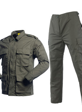 TCU风格BDU版型RG游骑兵绿 军绿色作训服 作战服套装 老学校下场