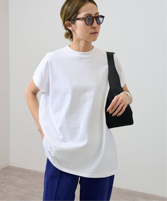 ATON*FRame半强捻长棉纱 极简一片式轮廓 气质百搭 偏高领位 TEE