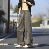 春夏季新款高街莱赛尔天丝牛仔裤男潮流宽松直筒裤6035特P50，男装牛仔裤，电商B203-1