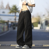 春夏季新款多口袋工装裤男宽松直筒阔腿休闲裤子832特P55，男装工装外套，电商B203-1