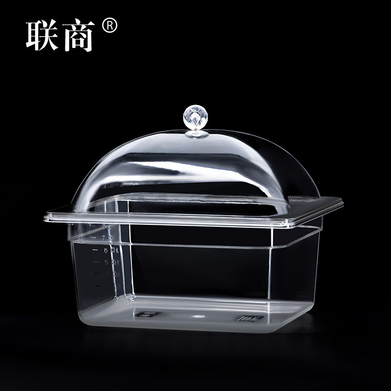 PC亚克力份数盒超市陈列透明食品酱菜保鲜展示柜盒凉菜熟食水果盘,商业/办公家具,货架附件/货架配件/洞洞板配件,淘宝优惠券,粉丝福利购,淘宝优惠卷