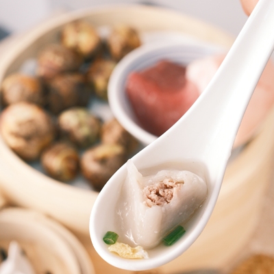 嵊州新昌特产特色小吃纯手工芋饺芋头水饺早餐家用蒸煎饺子