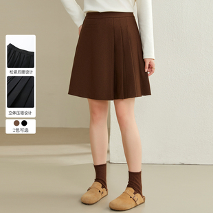 胖mm百搭显瘦半身裙QJ4239 俏皮减龄半身裙 纤莉秀大码 女装