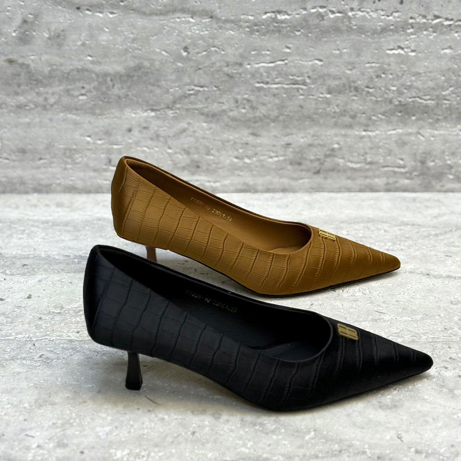 欧洲站女鞋2026春季新款尖头细跟女人味时装百搭高跟鞋浅口单鞋女,女鞋,浅口单鞋,淘宝优惠券,粉丝福利购,淘宝优惠卷