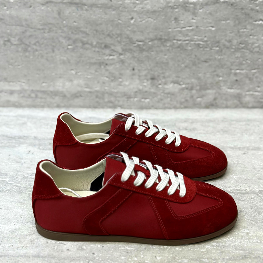 欧洲站欧货女鞋2026春季新款低帮圆头百搭德训鞋真皮过年穿单鞋潮,女鞋,德训鞋,淘宝优惠券,粉丝福利购,淘宝优惠卷