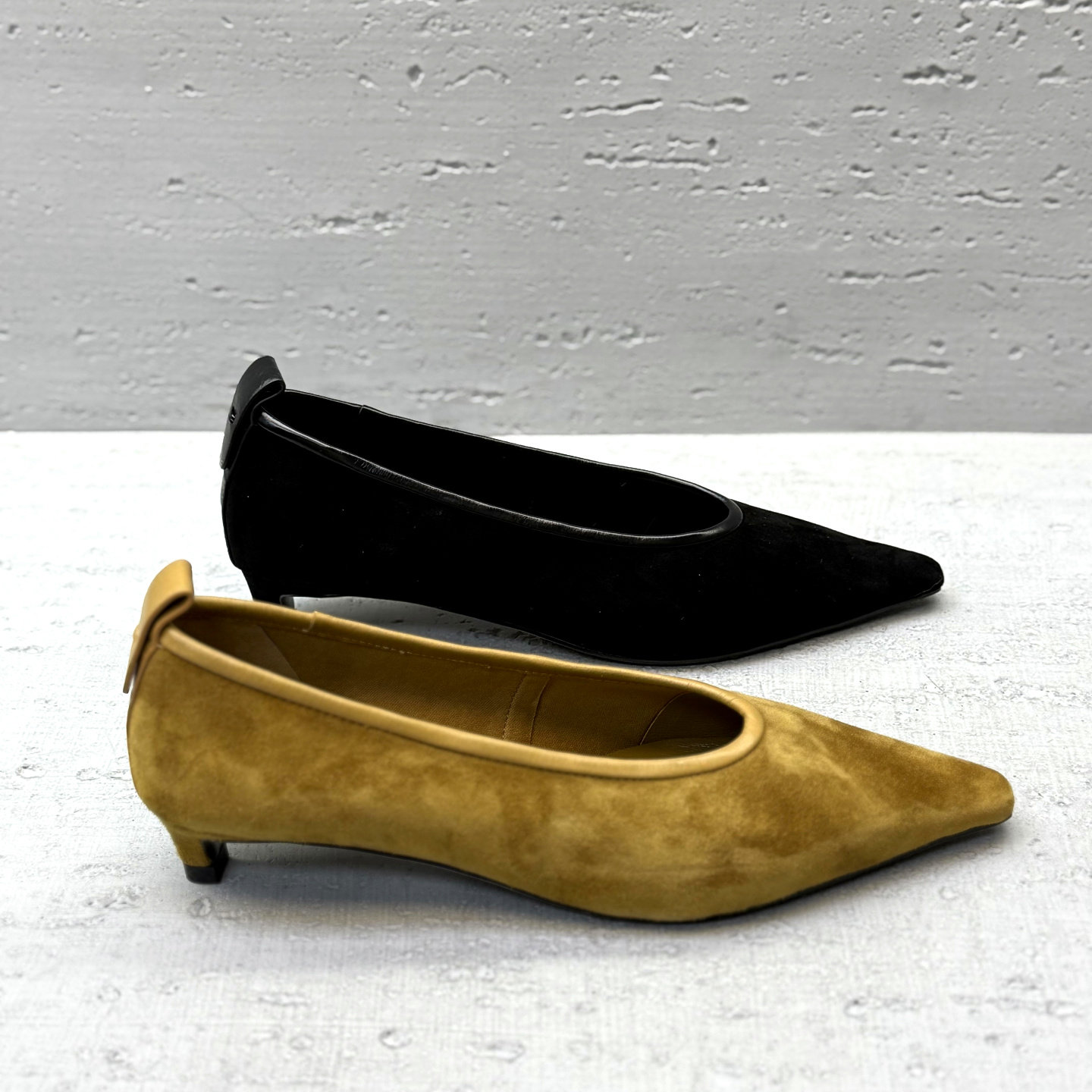 羊皮欧货女鞋2026春新款尖头浅口单鞋低跟奶奶鞋百搭通勤鞋高跟鞋