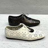 百搭舒适玛丽珍凉鞋 欧洲站欧货女鞋 2026春真皮镂空系带平底单鞋 潮