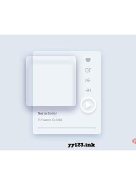 HTML5迷你音乐播放器网页特效 源代码