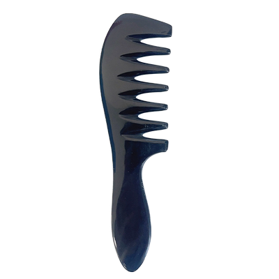 卷发顺发梳子纯牛角防静电