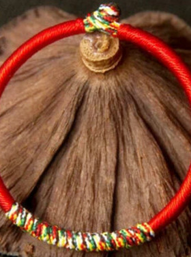 手工编织民族风幸运手链