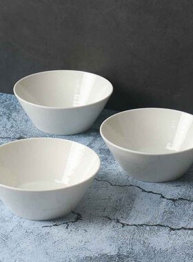 【Royal Doulton 1815系列白瓷面碗】螺纹沙拉碗【高端 新骨瓷】