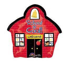 正版美国anagram高档庆典派对布置装饰飘空氦气球铝箔学校开学了