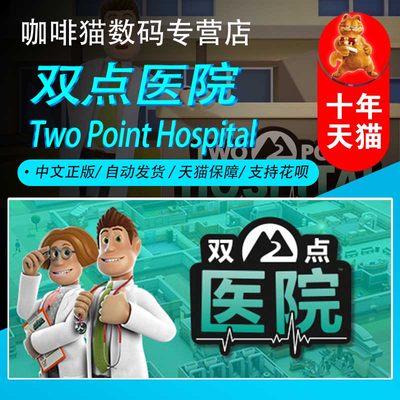 正版中文双点医院管理steam