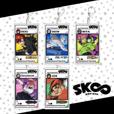 【绯色庭园】无限滑板挂件 历 REKI 兰加  SNOW SK∞亚克力钥匙扣