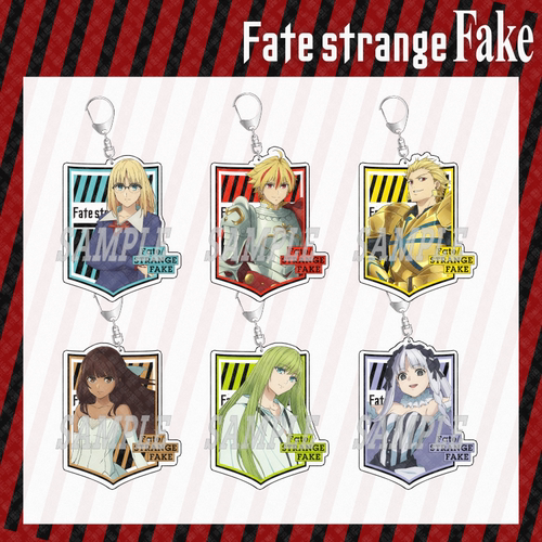 【绯色庭园】Fate/strangeFake挂件FGO钥匙扣FSF周边金皮卡横飞姬