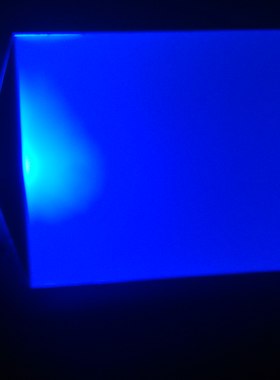 超薄LED背光源74*51*1.5 蓝色 LCD液晶屏专用导光板均光匀光板