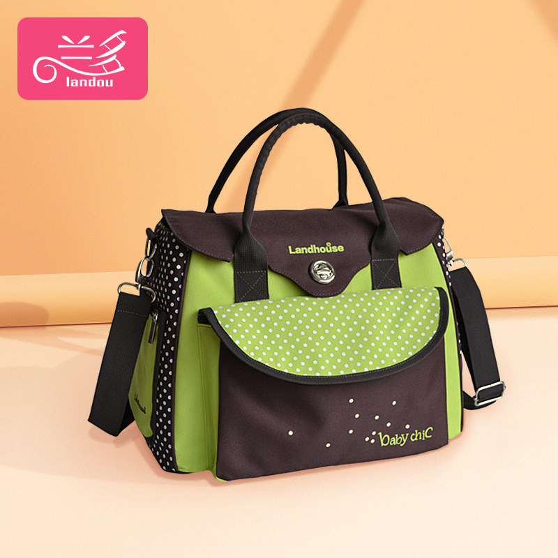 兰多手提妈咪包多功能时尚大容量妈咪包母婴包婴儿外出手拎奶粉包|msdalam kategori Bekalan Ibu / Ibu / Pemakanan, pakej Mummy/beg - dari Buy2taobao.com untuk memberikan perkhidmatan ejen Taobao profesional membeli