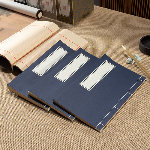 古代书卷古风线装本仿真书中国风装饰新款卷筒名著卷书房复古摆件 - 封面