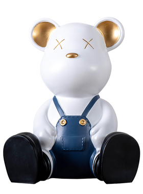 网红存钱罐2025新款可存可取儿童男女孩暴力熊卡通创意零钱储蓄罐