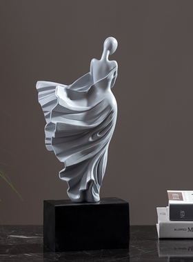 速发简摆抽象人奢雕塑约件轻物创意艺术家居装饰品样板房摆设