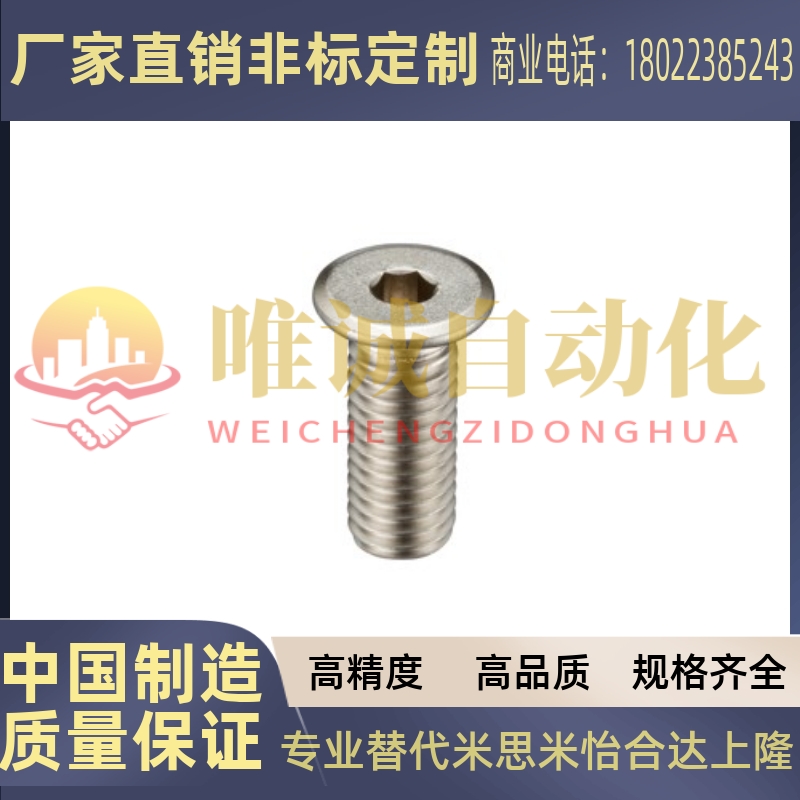 SSH-M4-8-EL SSH-M5-8-EL SSH-M6-10-EL SSH-M8-8-EL 内六角螺栓