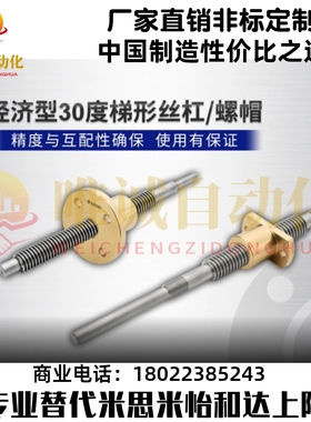 30度C梯形丝杆MTSBR/MTSR/MTSL/MTSRW MTSLW8/10/12/20/25/22