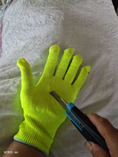 彩色防切割防刀割超级耐磨杀鱼开生蚝搬砖扎钢筋民工劳保工作手套