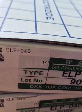 TOA-DKK电极ELP-040 全新现货