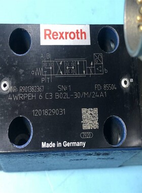 R901382367 4WRPEH6C3B02L-3X/M/24A1力士乐溢流阀