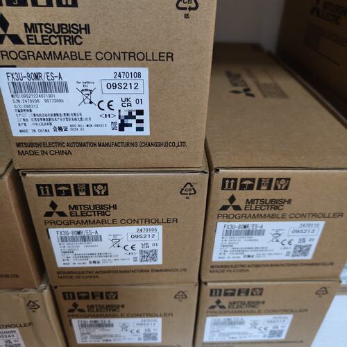 全新三菱可控制器 FX3U-80MR/ES-A全新全新二手都有现货