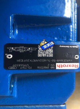 力士乐比例阀R900721116  4WRZE16W8-150-74/6EG24N9ETK31/F1D3M
