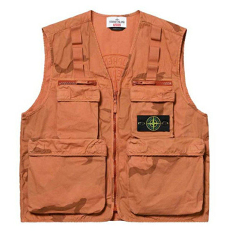 Supreme Stone Island Camo Cargo Vest Stone Island Jointly work clothes Vest coatin the Men's clothing, 马甲 category - from Buy2taobao.com to provide professional Taobao agent buy service