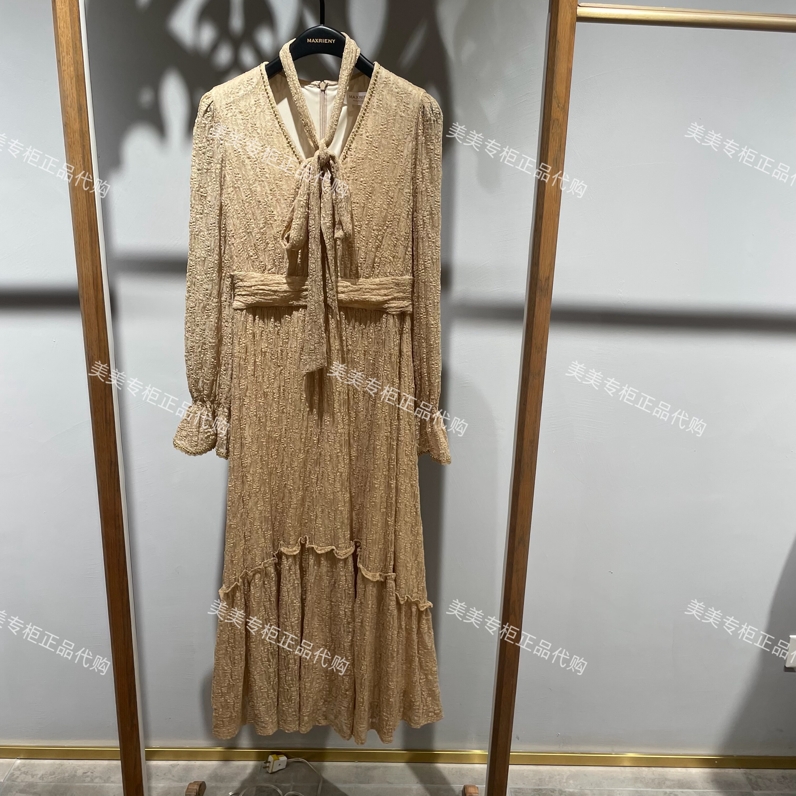 MAXRIENY2025年春款连衣裙MC85DR783-2189